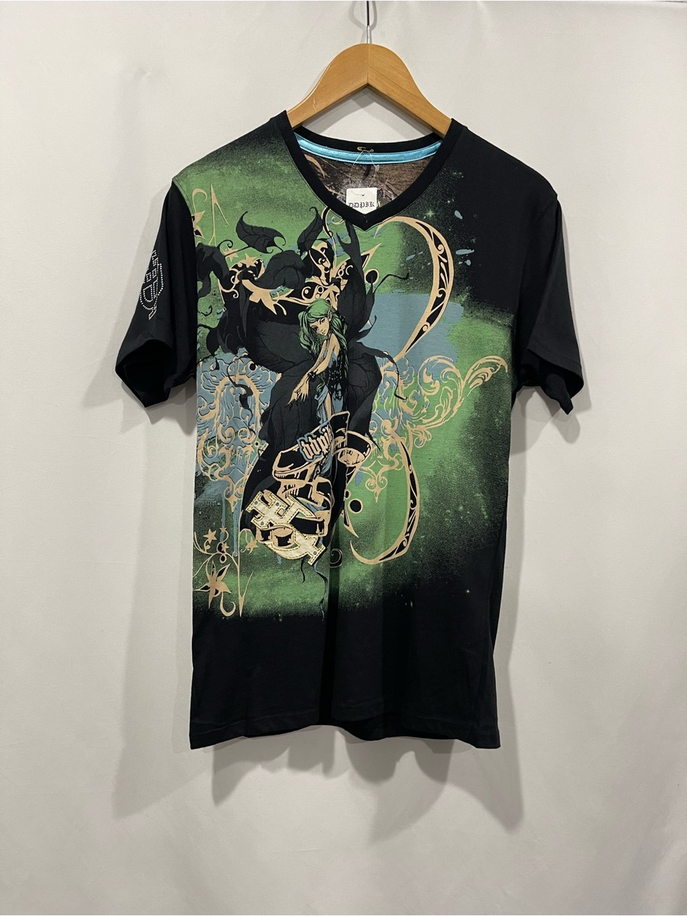 Y2K 2000s Affliction Style Graphic Tee